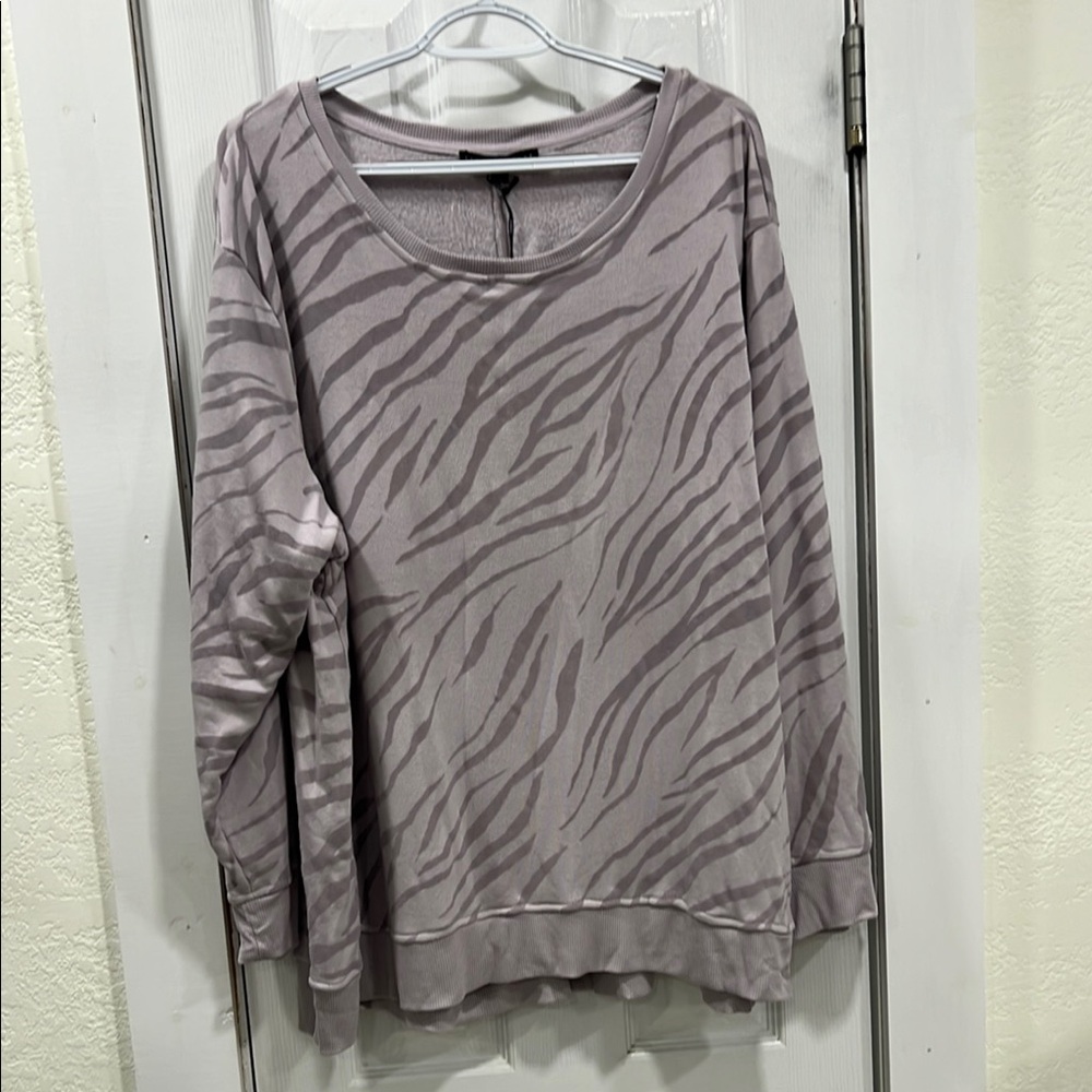 Women's Zebra Print Top